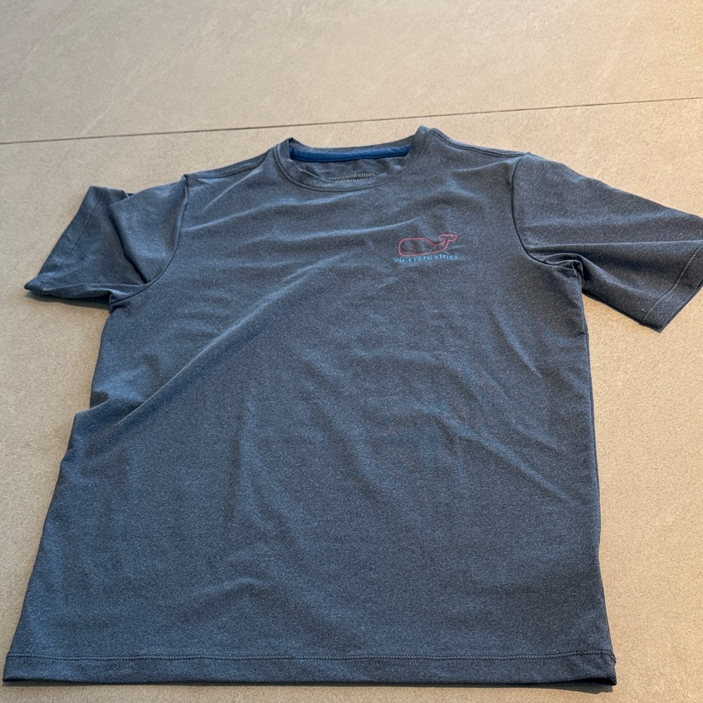 Vineyard Vines Charcoal Short Sleeve Tee